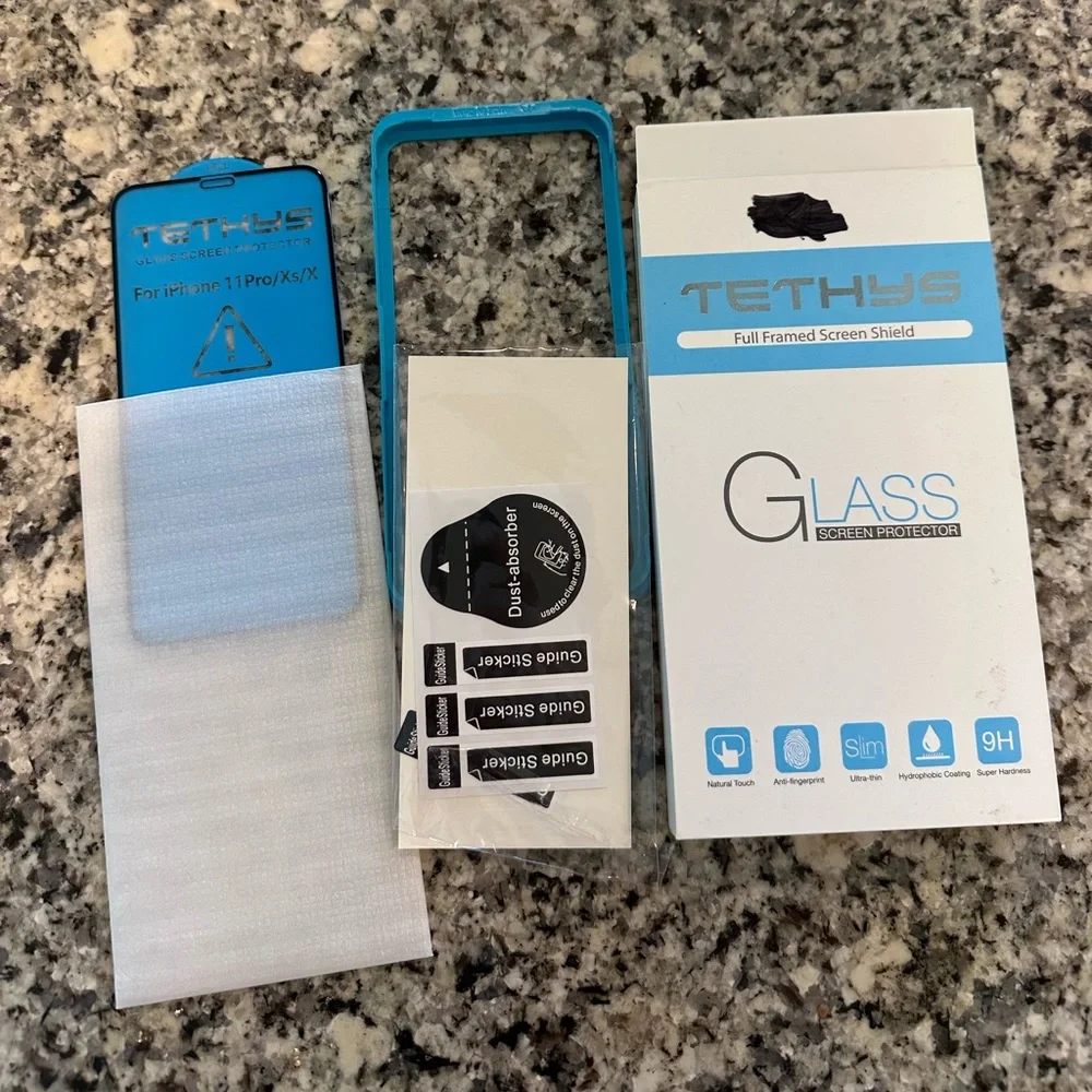 Tethys Glass Screen Protector iPhone 11 pro/XS/X
